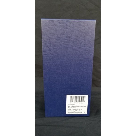 Dream Angel Suncatcher Hanging Ornament Yellow Stone Elegant Silver Ornament - Picture 4 of 13